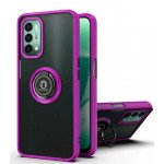 Wholesale Tuff Slim Armor Hybrid Ring Stand Case for Nord N200 5G (T-MOBILE, METRO BY T-MOBILE) (Purple)